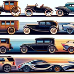 Evolutia designului auto: Cum au schimbat deceniile aspectul masinilor