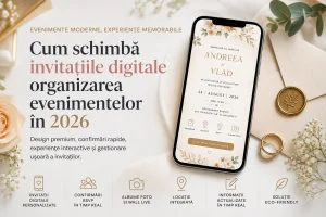 Cum schimbă invitațiile digitale organizarea evenimentelor în 2026